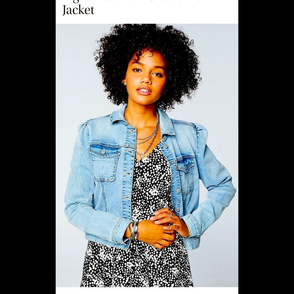 Maurice's - Puff Sleeve Rare Jean Jacket XXL